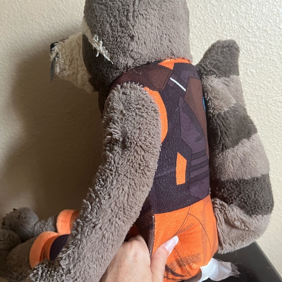 Marvel Guardians of the Galaxy Rocket the Racoon Large Plush Stuffed Animal 25” - Picture 4 of 6